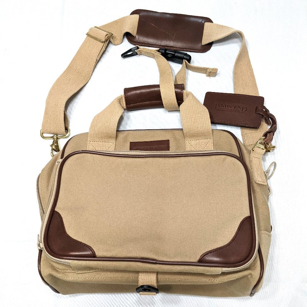 Lands End Direct Merchants Canvas Carry-on Bag